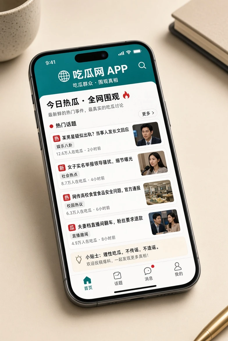 吃瓜网APP服务介绍竖版配图